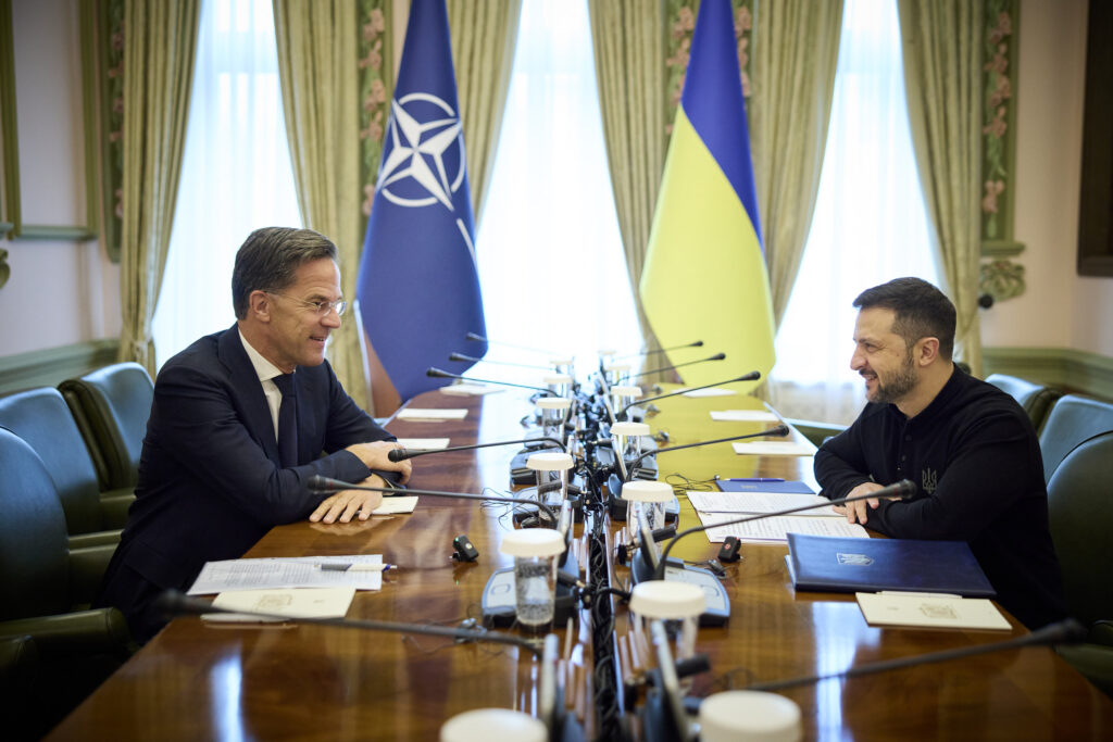 NATO Secretary affirms Alliance’s commitment to Ukraine in first official visit