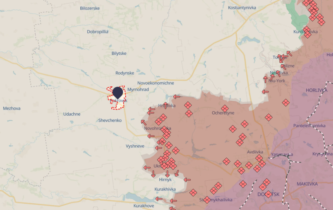 DeepState: Russia advances near six settlements in Donetsk Oblast and ...