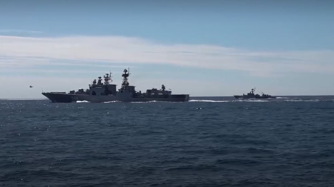 uk intel russia's okean-24 naval drill likely exaggerated limited ukrainian attacks russian navy ships during okean-2024 drills vladivostok primorsky krai mid-september 2024