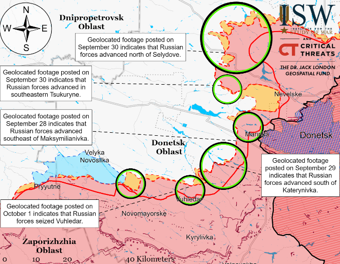 ISW: Russian forces likely seize Vuhledar after years of failed attempts