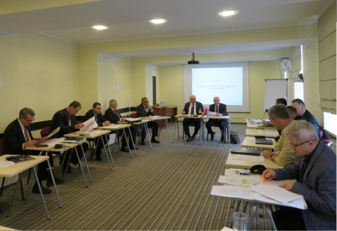 A meeting of the Ukrainian-Polish Forum of Historians. Source: Istorychna Pravda