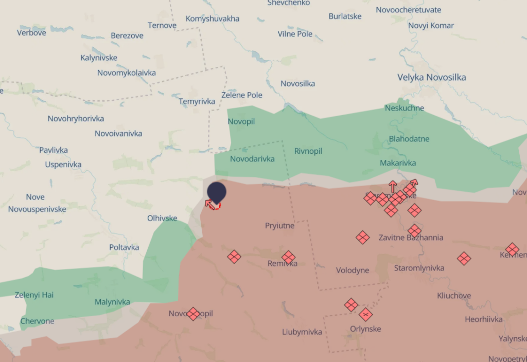 Russia captures Levadne in Zaporizhzhia Oblast, advances in three Ukrainian oblasts