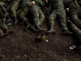 Dead Russian soldiers.