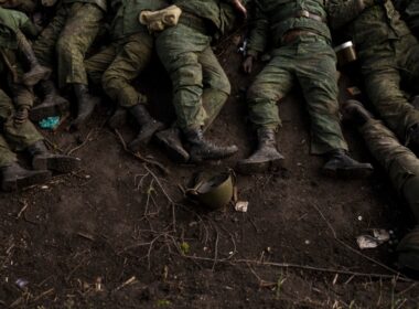 Dead Russian soldiers.