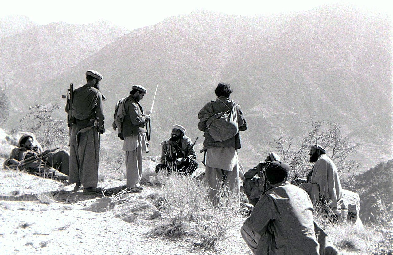 The Mujahideen in Afghanistan. Photo via Wikimedia.