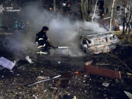 Aftermath of the Russian attack on Sumy, 17-18 November.