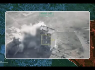 A screenshot from the Reporting from Ukraine video, 4 November.