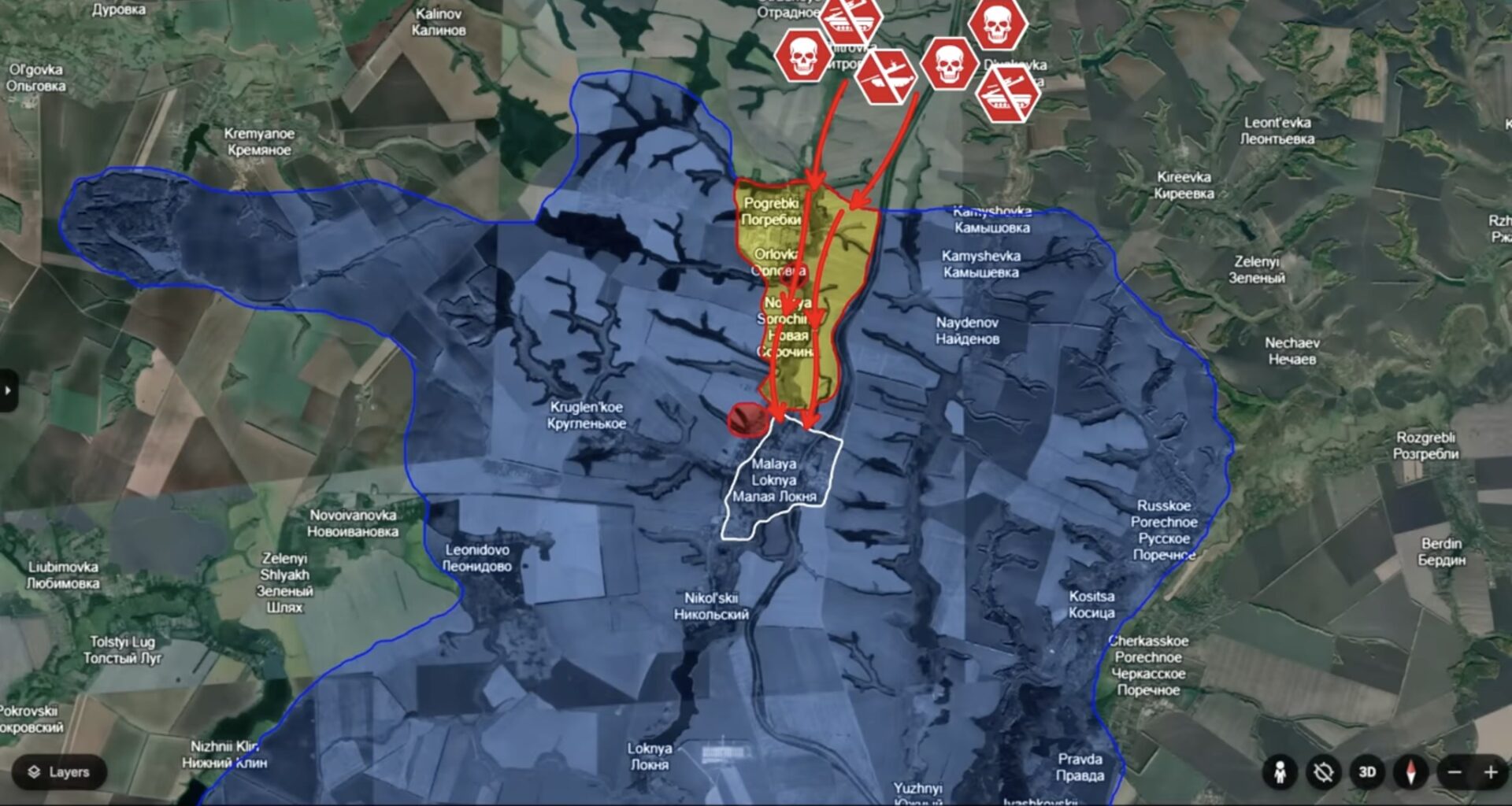 A screenshot from the Reporting from Ukraine video, 18 November