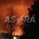 ukraine hit strategic russian ammo depot overnight attack likely using atacms (video) glow fire russia's 67th grau arsenal near karachev bryansk oblast russia following ukrainian 19 november 2024