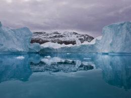 Arctic landscape. Illustrative image.