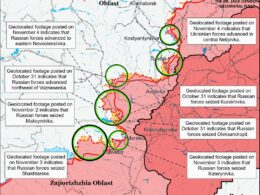 isw russians make multiple advances kursk donetsk while ukraine regains ground kharkiv oblast map battle draft november 4 2024