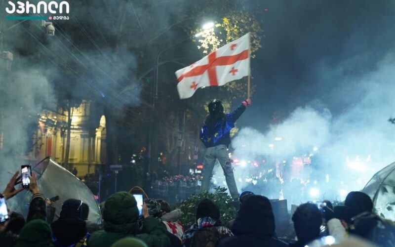 Georgia protests pro-EU