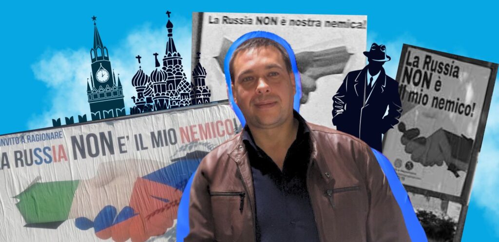 Revealed: FSB officer who runs Italy’s pro-Russian networks