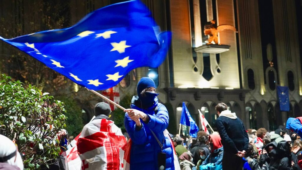 Georgia protests pro-EU