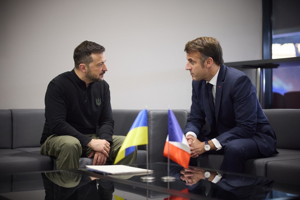 Zelenskyy, Macron, Budapest, Ukraine support, France