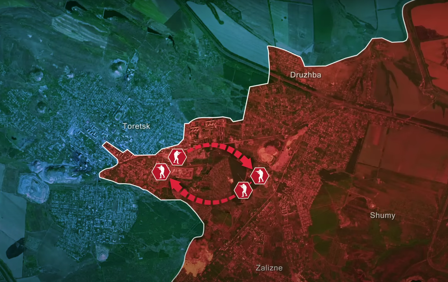 Screenshot from Reporting From Ukraine’s video.