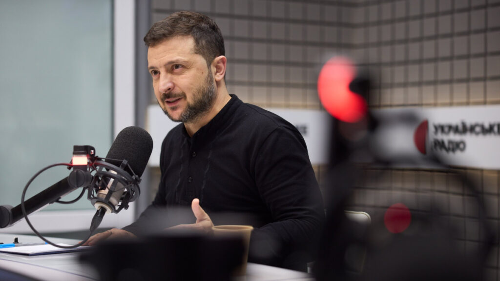 Ukrainian President Volodymyr Zelenskyy.