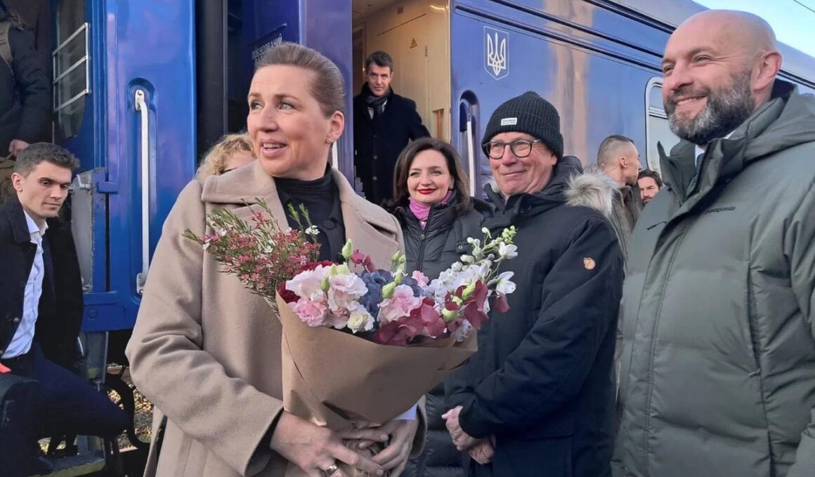 Danish Prime Minister Mette Frederiksen came to Kyiv,