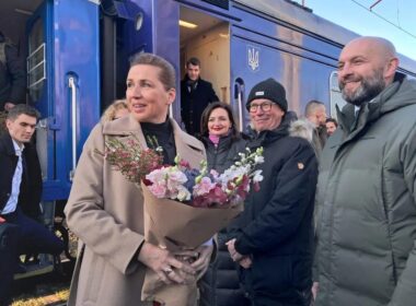 Danish Prime Minister Mette Frederiksen came to Kyiv,