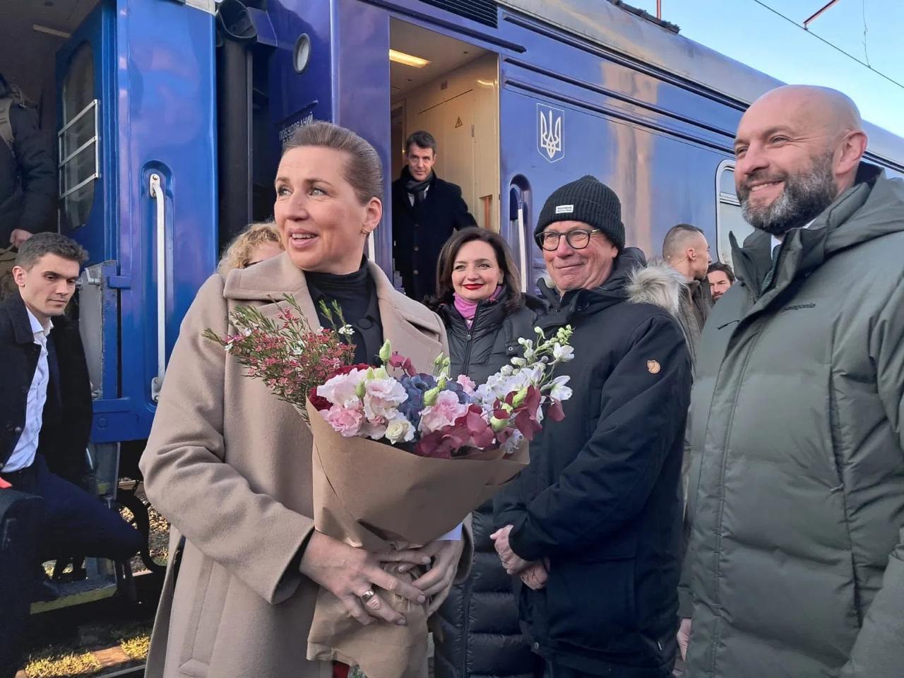 Danish Prime Minister Mette Frederiksen came to Kyiv,