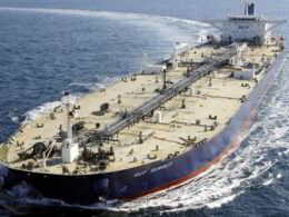 A Sovcomflot oil tanker. Russia's state-owned shipping company operates vessels that are part of the estimated 600-strong “shadow fleet” used to transport oil. Photo: Sovcomflot