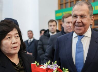 pyongyang pledges loyalty russia “until victory” over ukraine foreign ministers choe son hui north korea (l) sergei lavrov (r) moscow his korean counterpart 1 november 2024