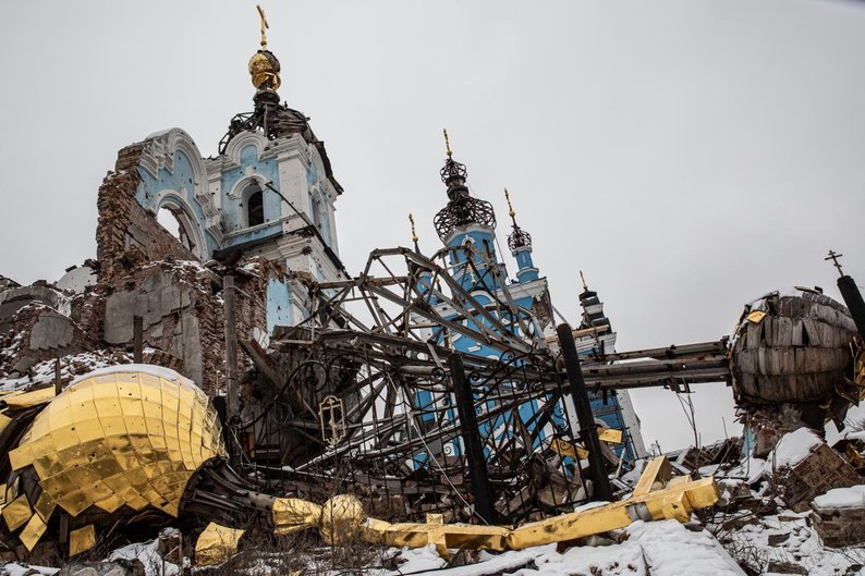 UNESCO world heritage Ukraine destroyed Russia