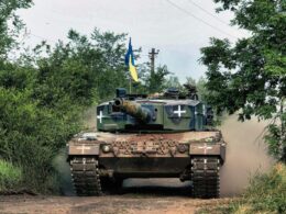 stopping ukraine aid would cost berlin 10-20 times more than current support think tank says ukrainian army's german-supplied leopard 2a5 militarnyi 2