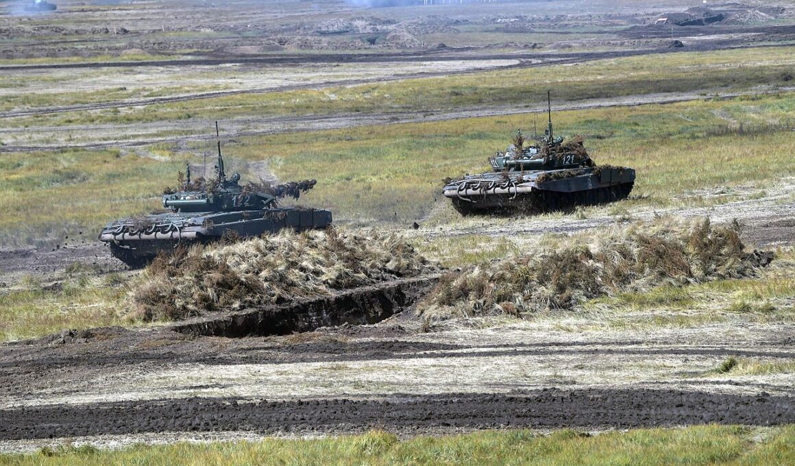 Russian tanks, illustrative image. Photo via Wikimedia.