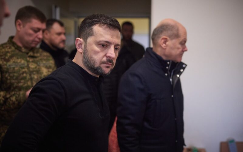 Zelenskyy and Scholz
