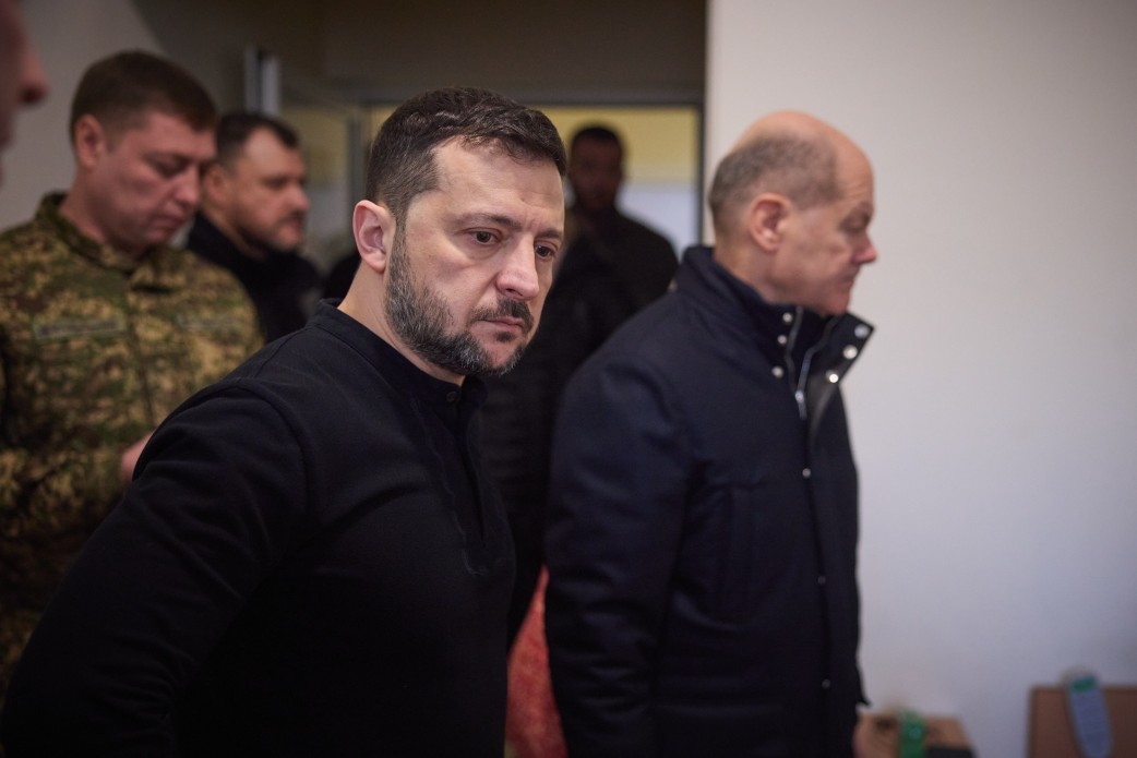 Zelenskyy and Scholz