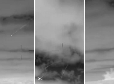 defense express modified soviet-era missile enables maritime drone's aerial capabilities destruction russian mi-8 helicopter magura v5 usv r-73 screenshots ukraine's military intelligence video 8b76773a9cdefa25 has published technical details about naval