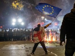 Georgia protests Tbilisi against Russian influence