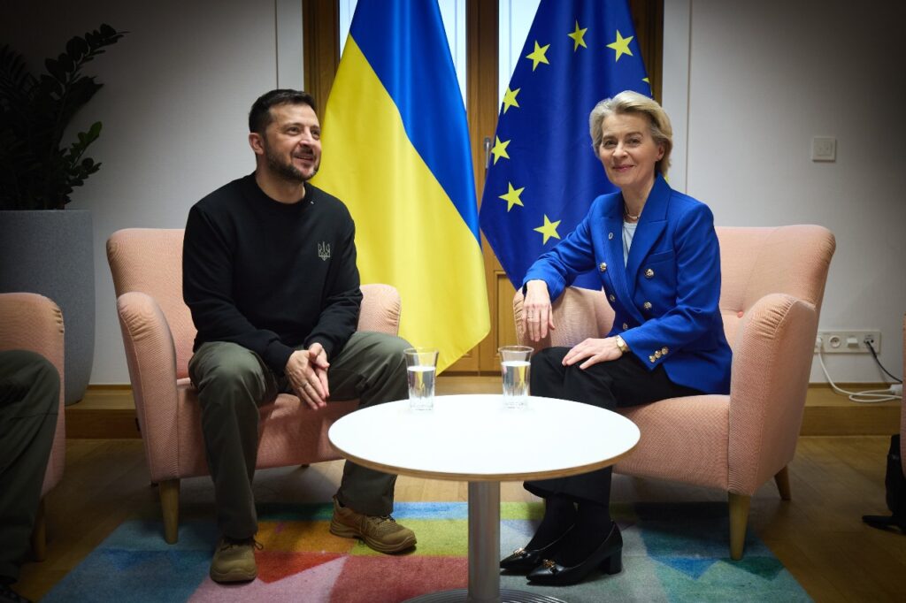 Zelenskyy and von der Leyen discuss EU accession and financial aid in Brussels