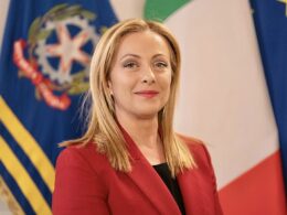 italy extends military aid ukraine through 2025 italian pm giorgia meloni 2023 governoit giorgia_meloni_official_2023 meloni's cabinet extended authorization transfer vehicles materials equipment approved decree law 23 2024 extending ukrainian government