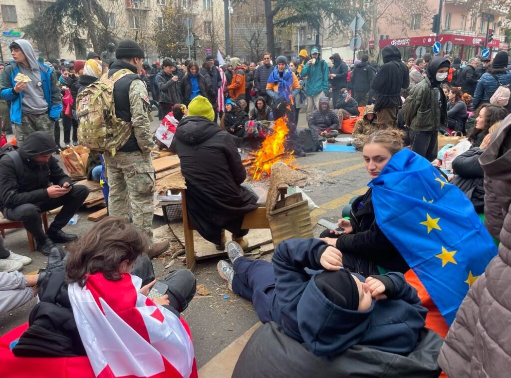 Georgia protests Tbilisi against Russian influence