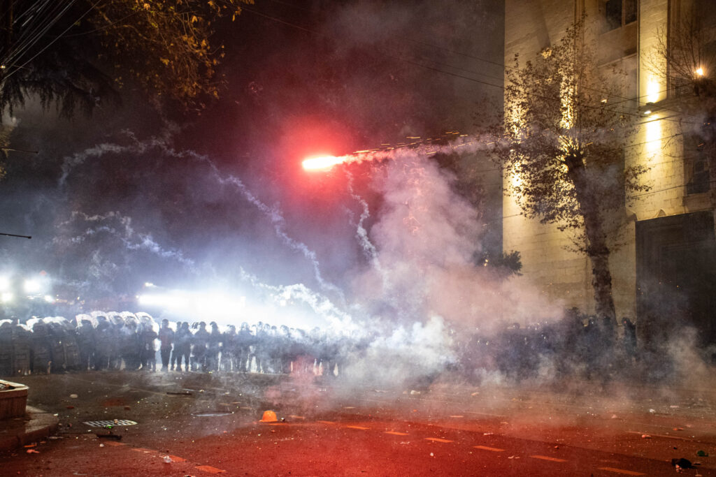 Georgia protests Tbilisi against Russian influence