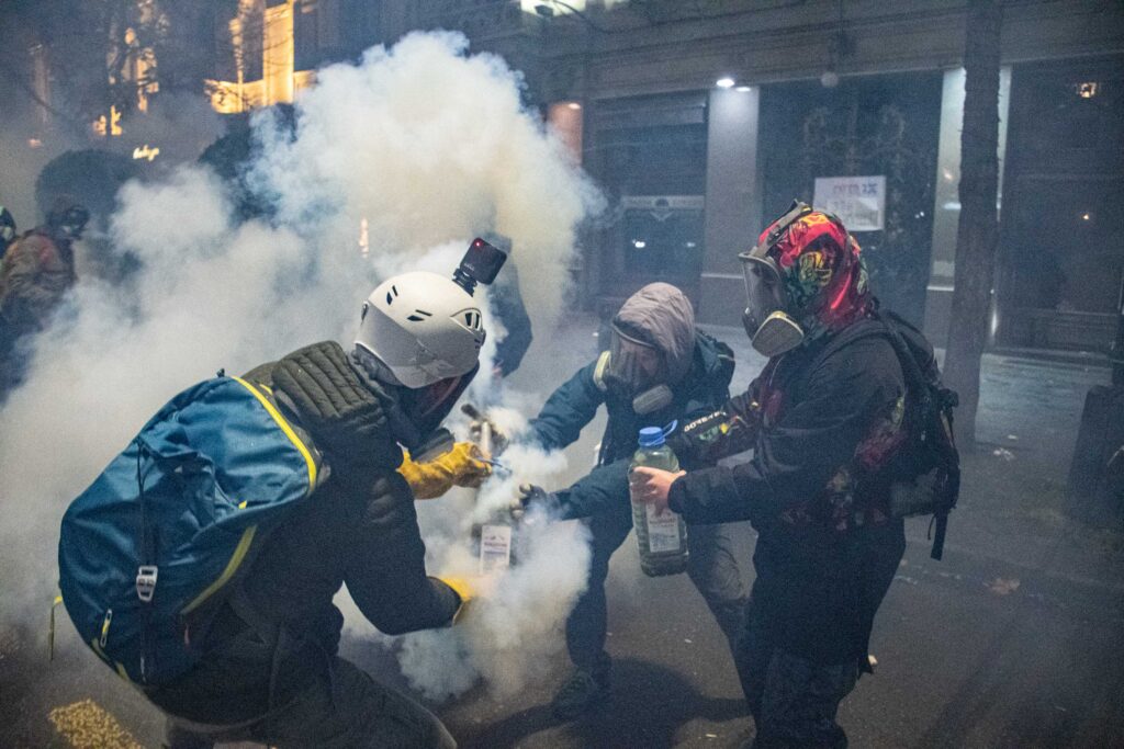 Georgia protests gas
