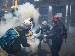 Georgia protests gas