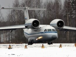 Russian-An-72 plane