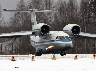 Russian-An-72 plane