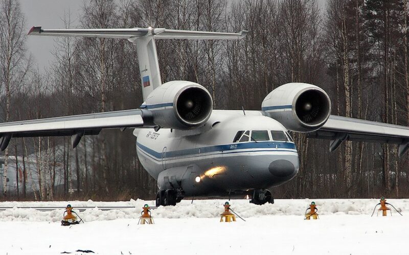 Russian-An-72 plane