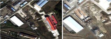 wsj north korea boosts weapons supply russia amid deepening alliance satellite images show factory korea's east coast involved production hwasong-11 class missiles produces imagery reveals massive expansion facilities increased shipments