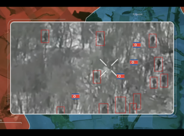 A screenshot from the Reporting from Ukraine video, 25 September