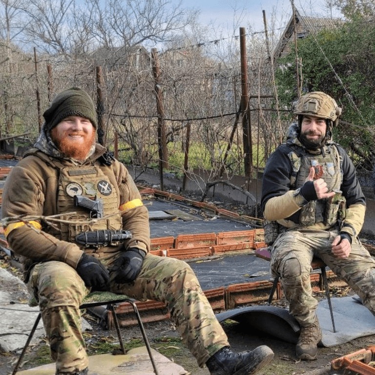 russian court sentences new zealand fighter 14 years absentia ukrainian oldier jordan o’brien (left) enjoys moment rest another soldier spinoff earlier year russia reported placing approximately 700 foreign nationals fighting