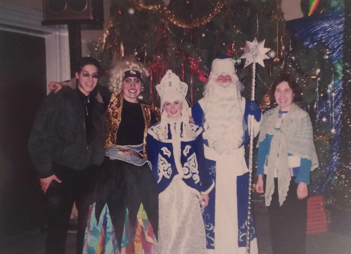 Ukrainian carolers Christmas Mykolaiv southern Ukraine