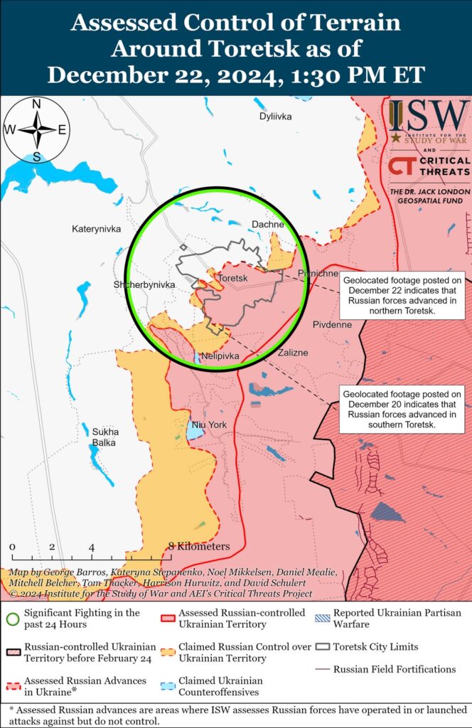 ISW: Ukraine regains positions in Zaporizhia Oblast, Russians advance in eastern Ukraine and Kursk Oblast