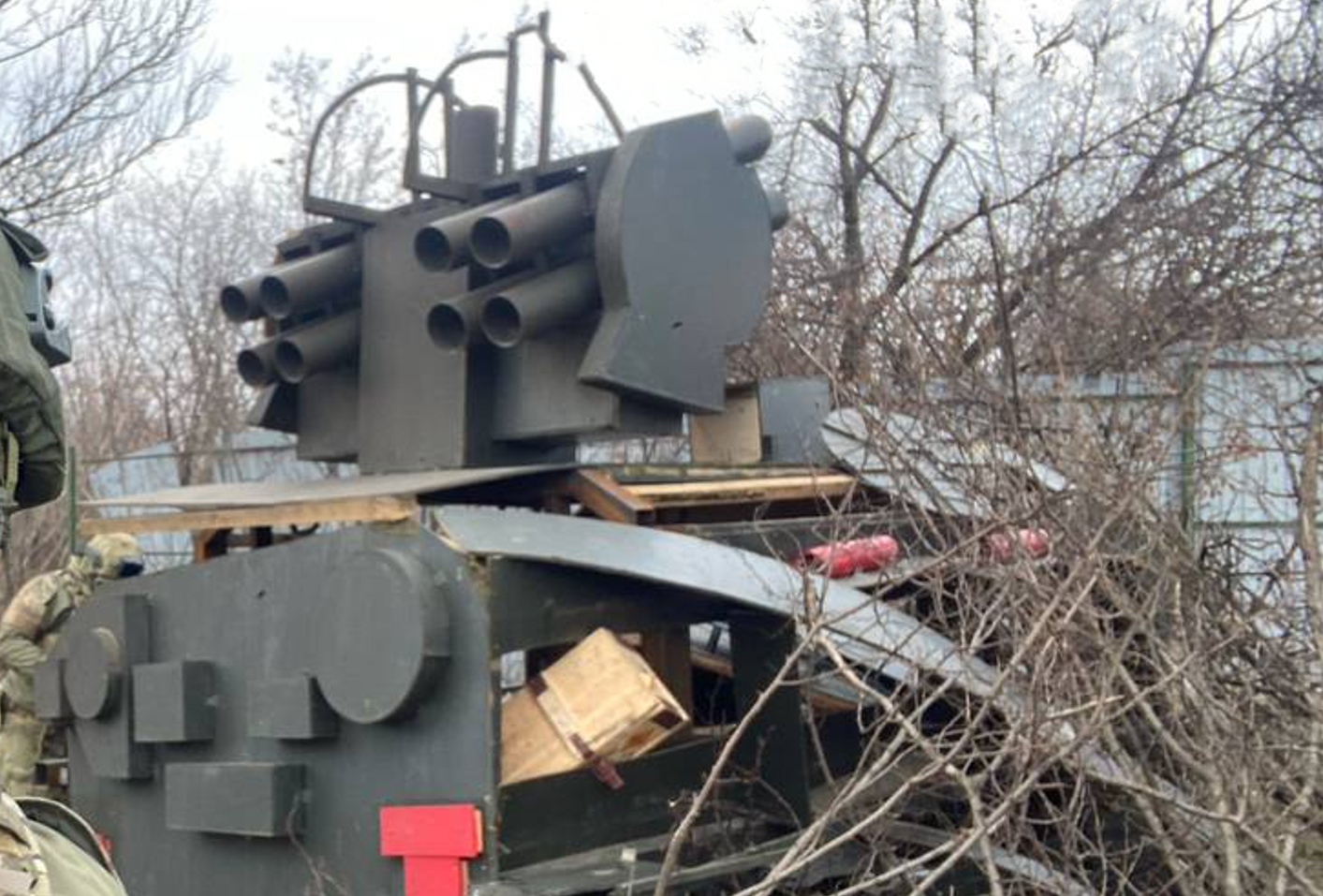 ukraine uses stormer hvm mock-ups deceive russian forces ukrainian mock-up air defense system captured donbas 2024 military news portal militarnyi reports invasion have discovered detailed anti-aircraft missile frontline sector replica