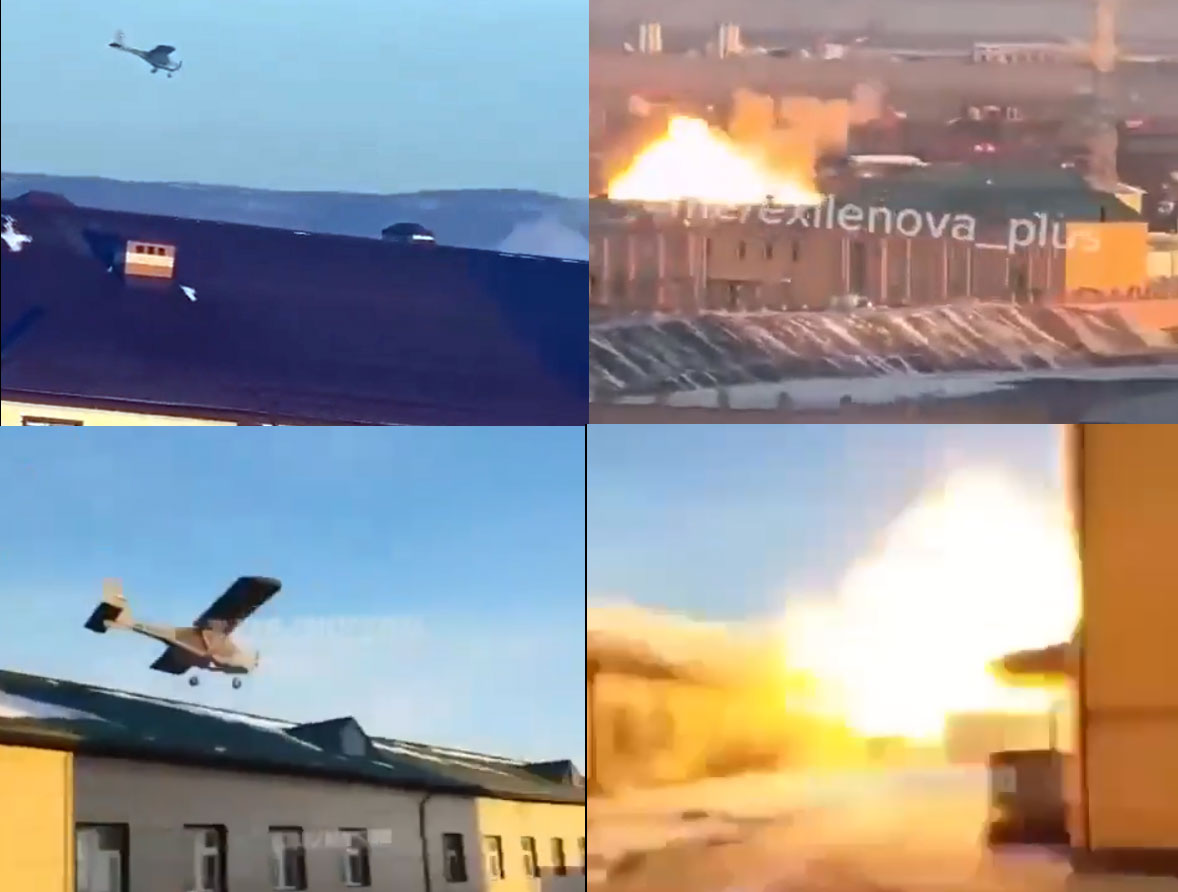 Drones target Kadyrov forces' bases in Grozny Euromaidan Press