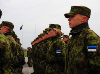 Estonian conscripts, illustrative image. Photo via Wikimedia.